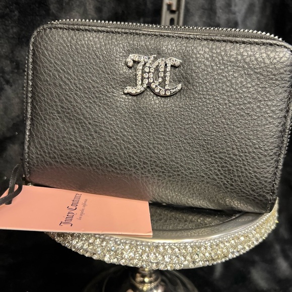 🖤🖤NWT-JUICY COUTURE LIQUORICE “NO RULES EVERYTHING” MULTI COMPARTMENT BIFOLD🖤🖤 - Picture 7 of 16